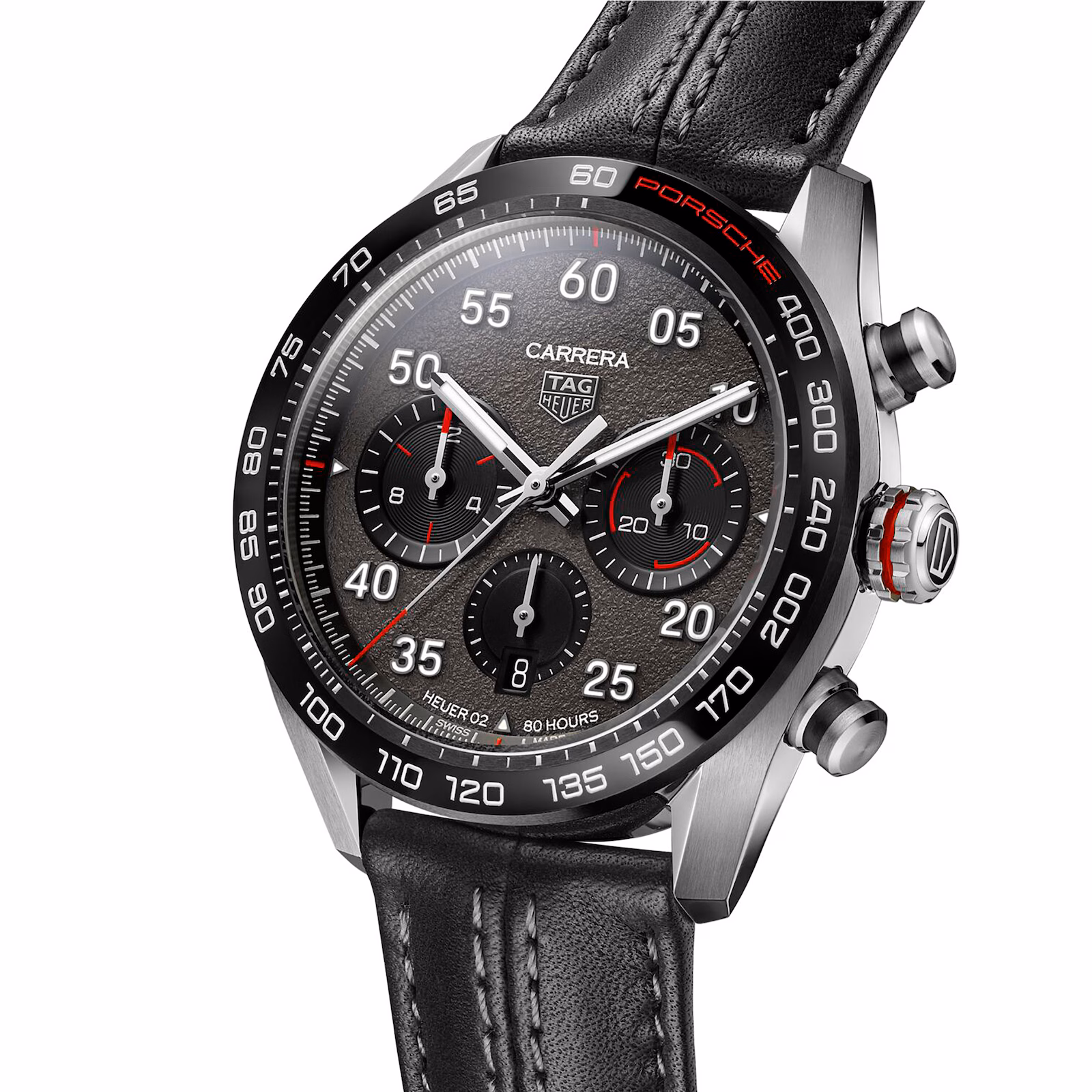 【7A Quality】TAG Heuer Carrera Porsche Chronograph Special Edition 44 mm Calibre Heuer 02 Automatic CBN2A1F.FC6492