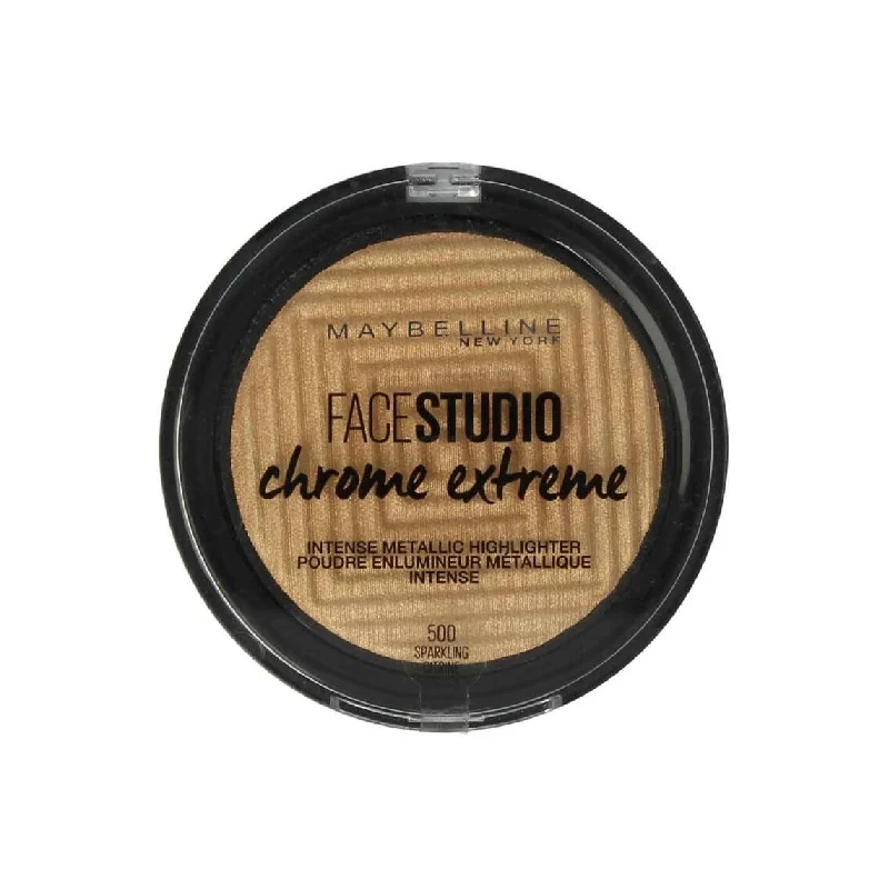Maybelline Chrome Extreme Intense Metallic Highlighter - 500 Sparkling Citrine