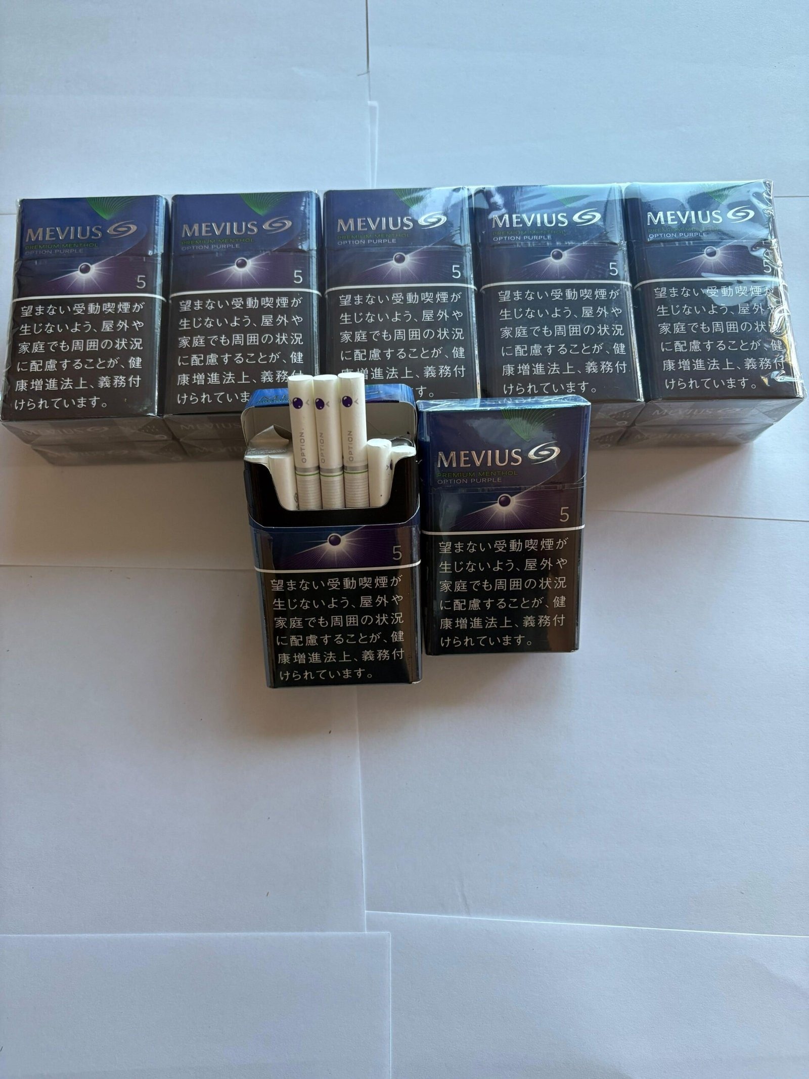 MEVIUS Premium Menthol Option Purple 5mg (1 Carton)