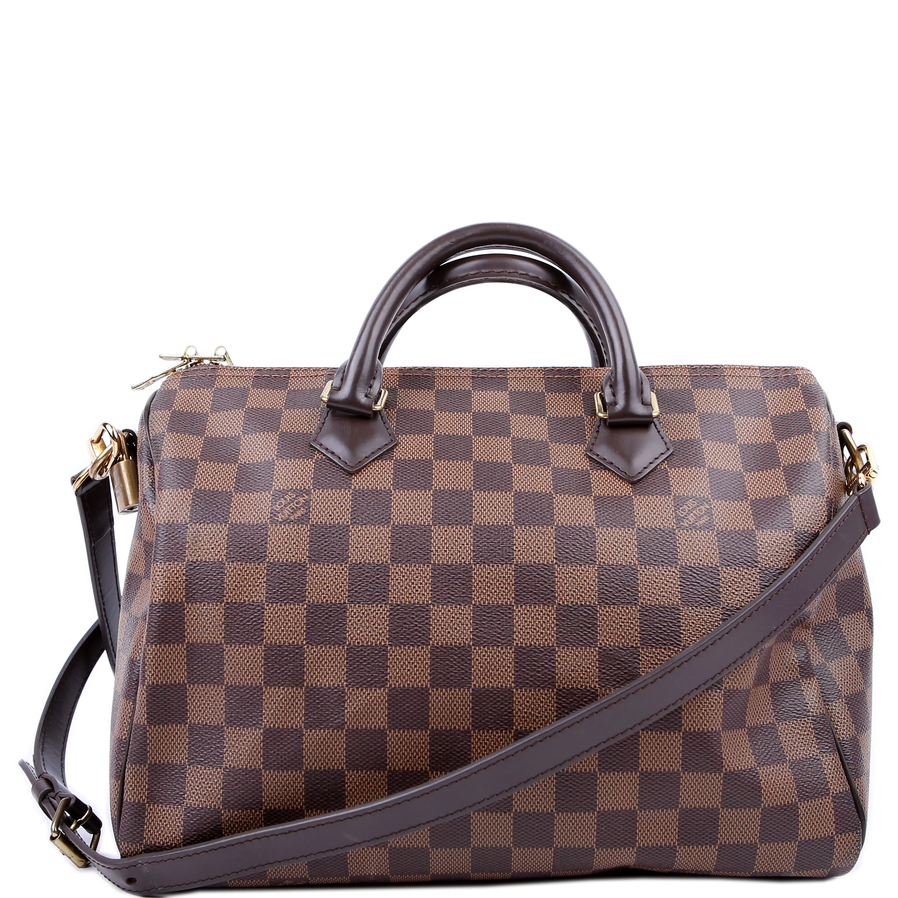 Speedy 30 Bandouliere Damier Ebene