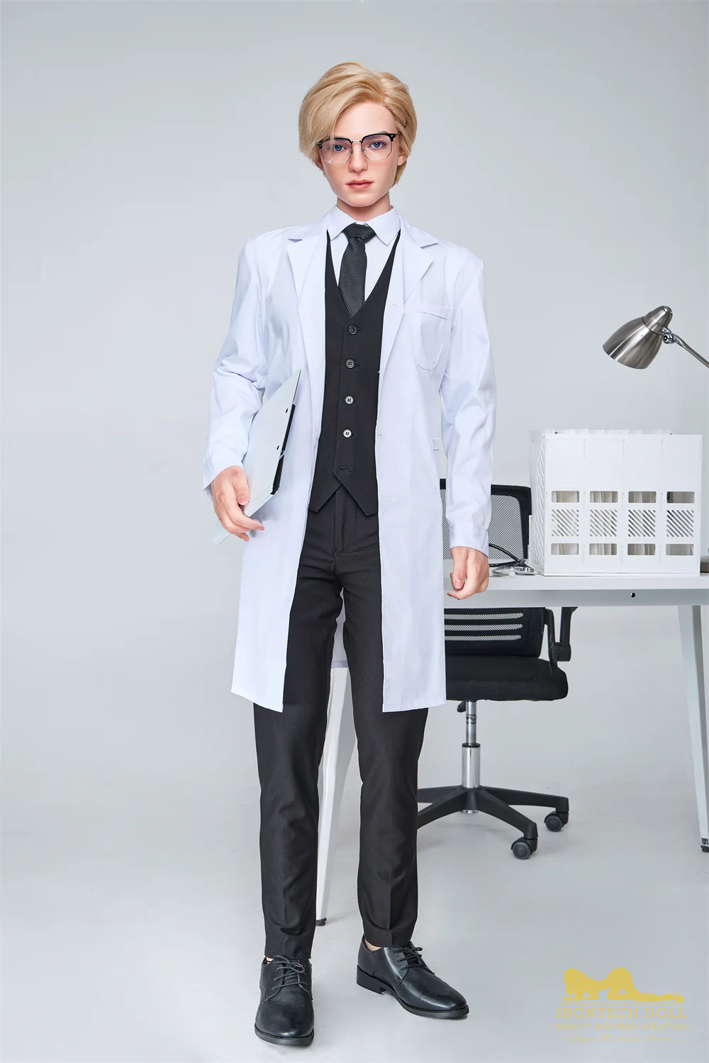 Irontechdoll Lucas 5ft58 / 170cm #M9 Full Silicone Cosplay Handsome Boy Sex Doll