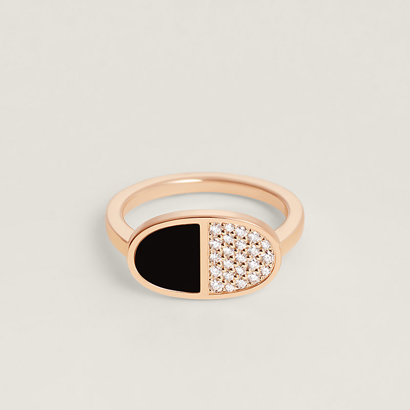 Chaine d'ancre Verso ring, small model