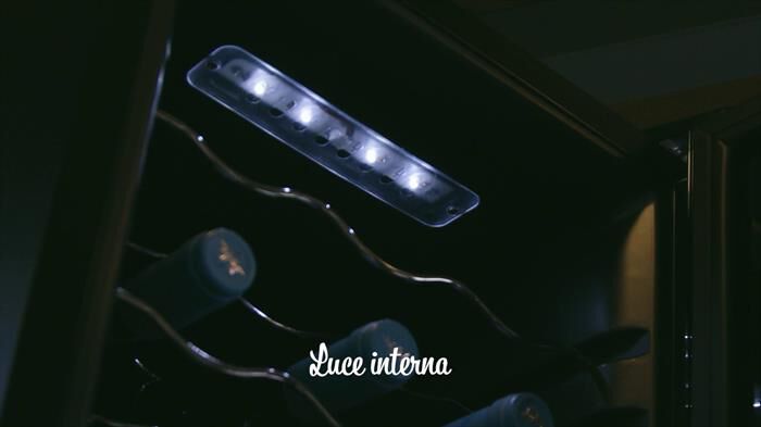 MELCHIONI FAMILY - Cantinetta VERMENTINO 18 C Classe G 18 bottiglie-nero