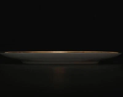 Qianlong Signed Antique Chinese Famille Rose Dish W/flowers