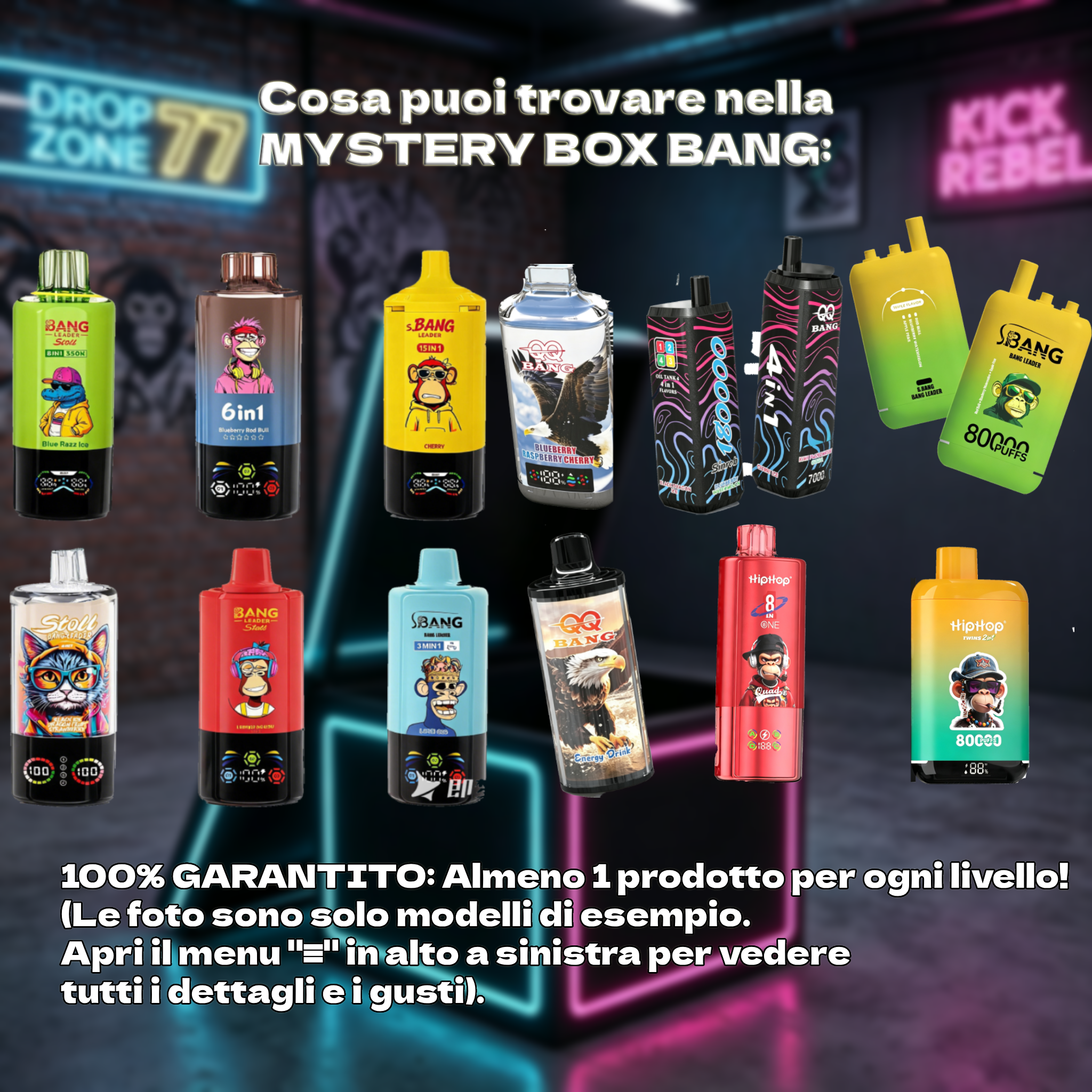 🎁 BANG Mystery Box Ufficiale | Da 80K a 450K Tiri | 100% Vincita Sicura