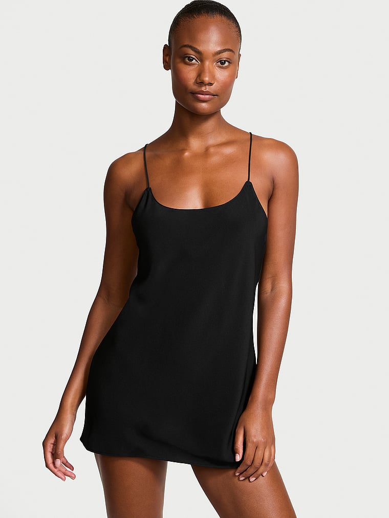 Victoria's Secret Luxe Crepe Slip Dress
