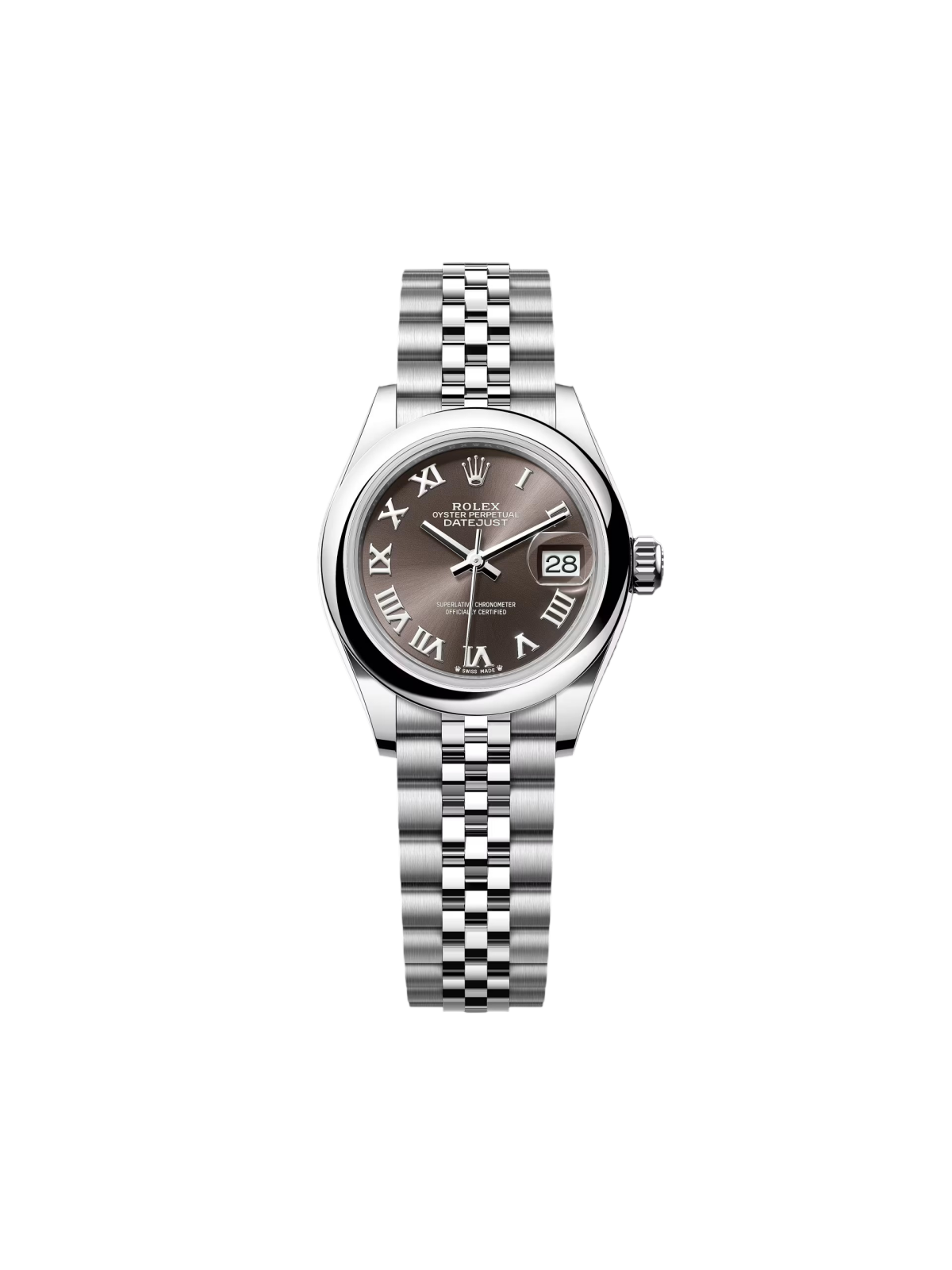 RLX Lady-Datejust 31mm  m279160 Oyster Perpetual Dark Grey Dial Oyster Bracelet