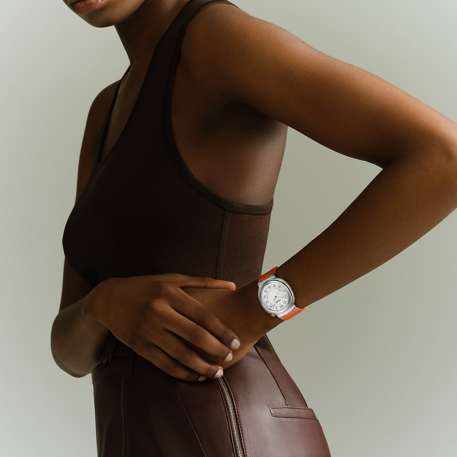 Hermès Cut watch, Large model, 36 mm