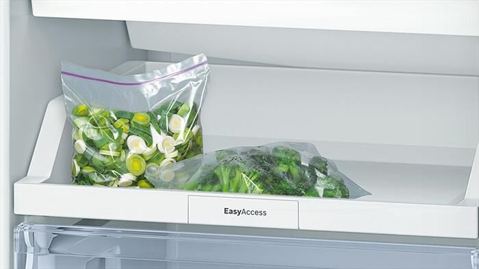 BOSCH - Frigorifero Combinato KGN36NLEA Classe E 186x60 cm-Metal look
