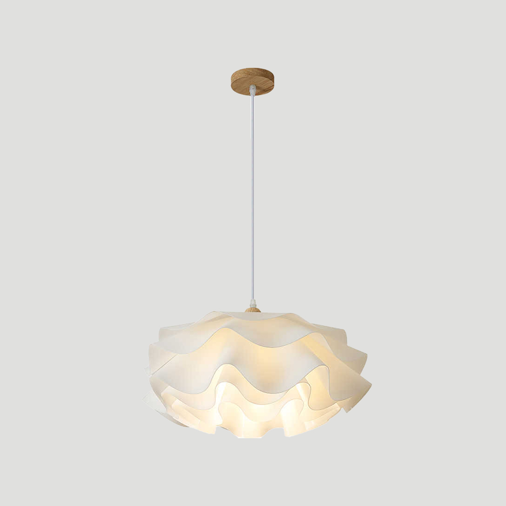 Flower Multi Layers Large Dining Room White Pendant Light
