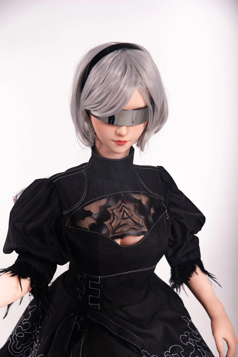 RIDMII Momo Plus 5ft34/ 163cm Unique Design App-Controlled Silicone Head TPE Body Cosplay Hentai 2b Sex Doll
