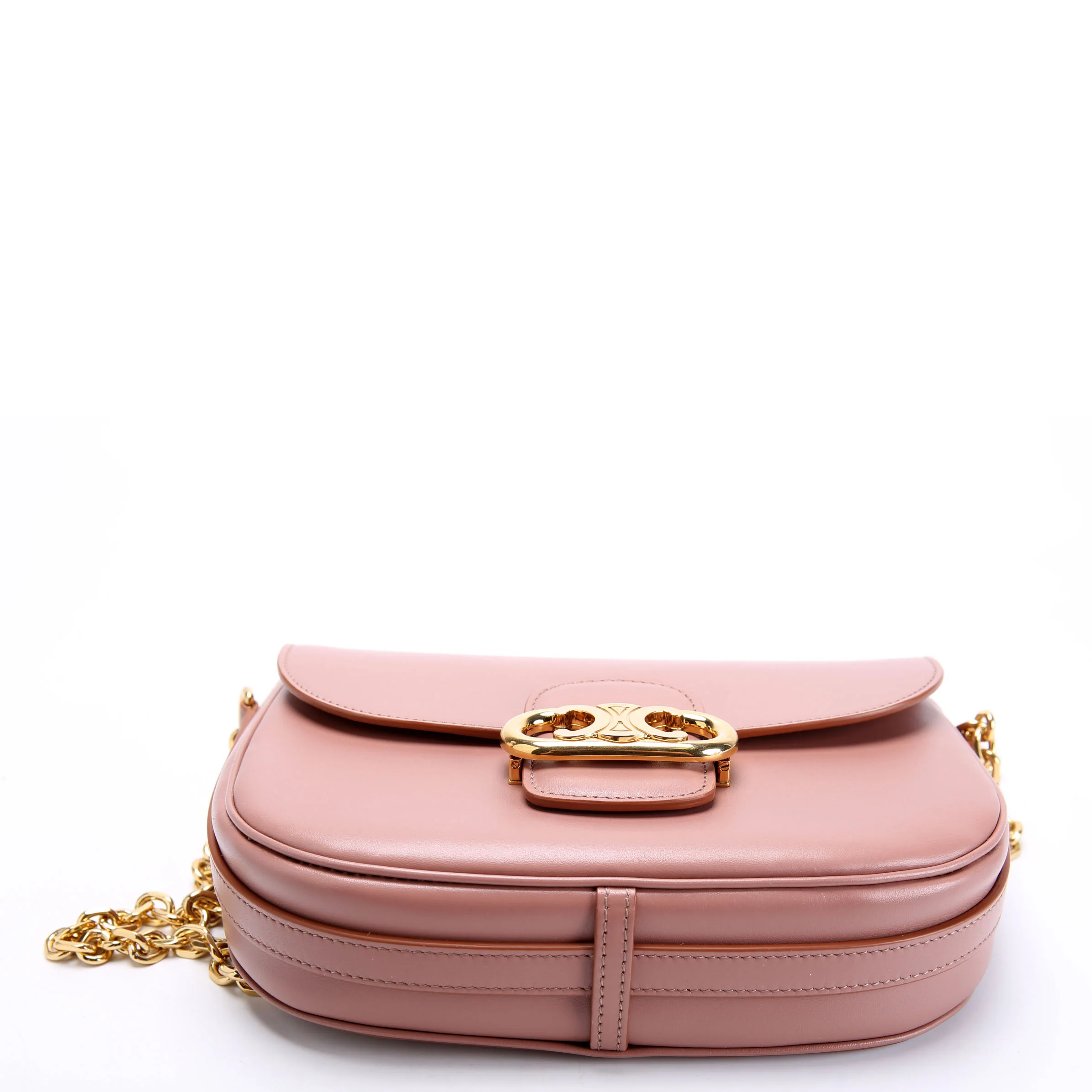 Chain Maillon Triomphe Calfskin Mauve/Gold
