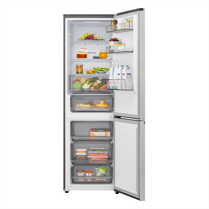 LG - Frigorifero combinato GBBSJ10DPY Classe D 333lt-Argento