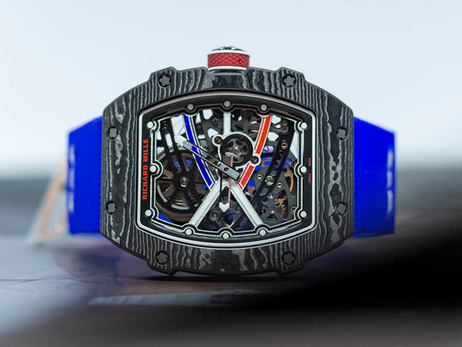 【7A Quality】Richard Mille RM 67-02 Automatic Sebastian Ogier Black Blue