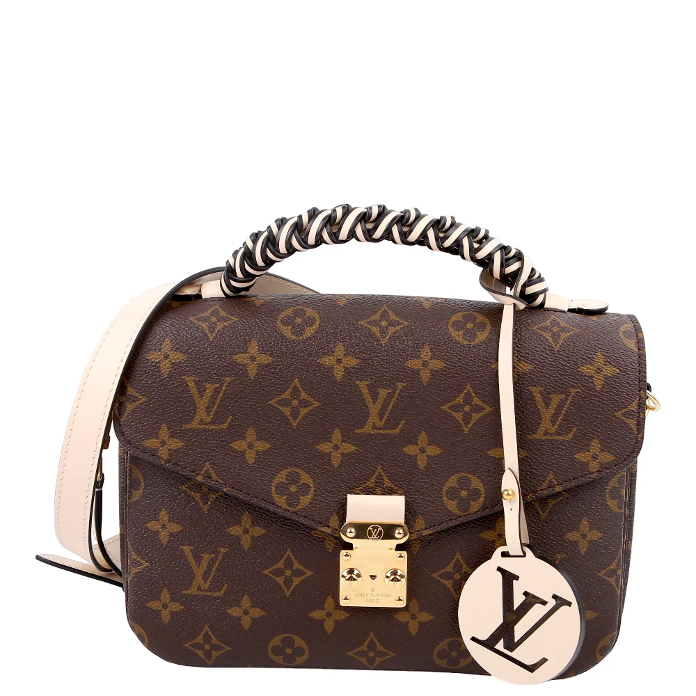 LOUIS VUITTON Pochette Metis Monogram Braided