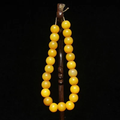 51G Fine Chinese Nephrite Beeswax Hand Chain