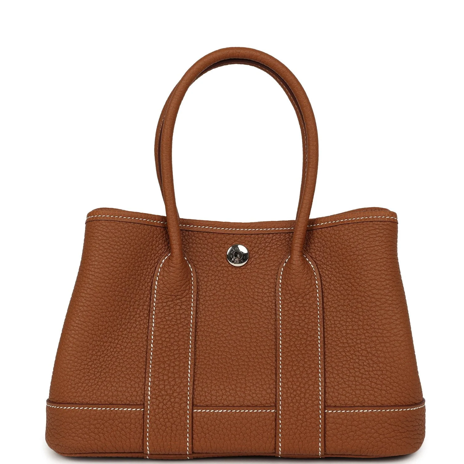 HERMÈS Garden Party Neo 23 Gold Negonda Palladium Hardware