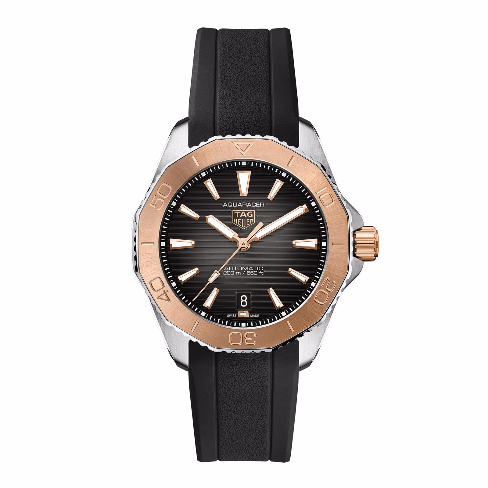 【7A Quality】TAG Heuer Aquaracer Professional 200 40mm Mens Watch Black WBP2151.FT6199
