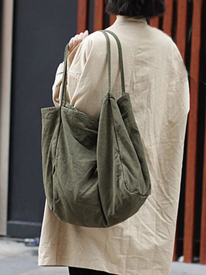 Pure Color Multifunctional Large Capacity Bag