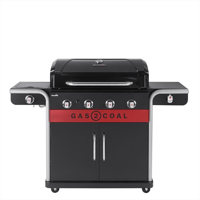 CHAR-BROIL - Barbecue BBQ GAS2COAL 2.0 4B F4+1-Black