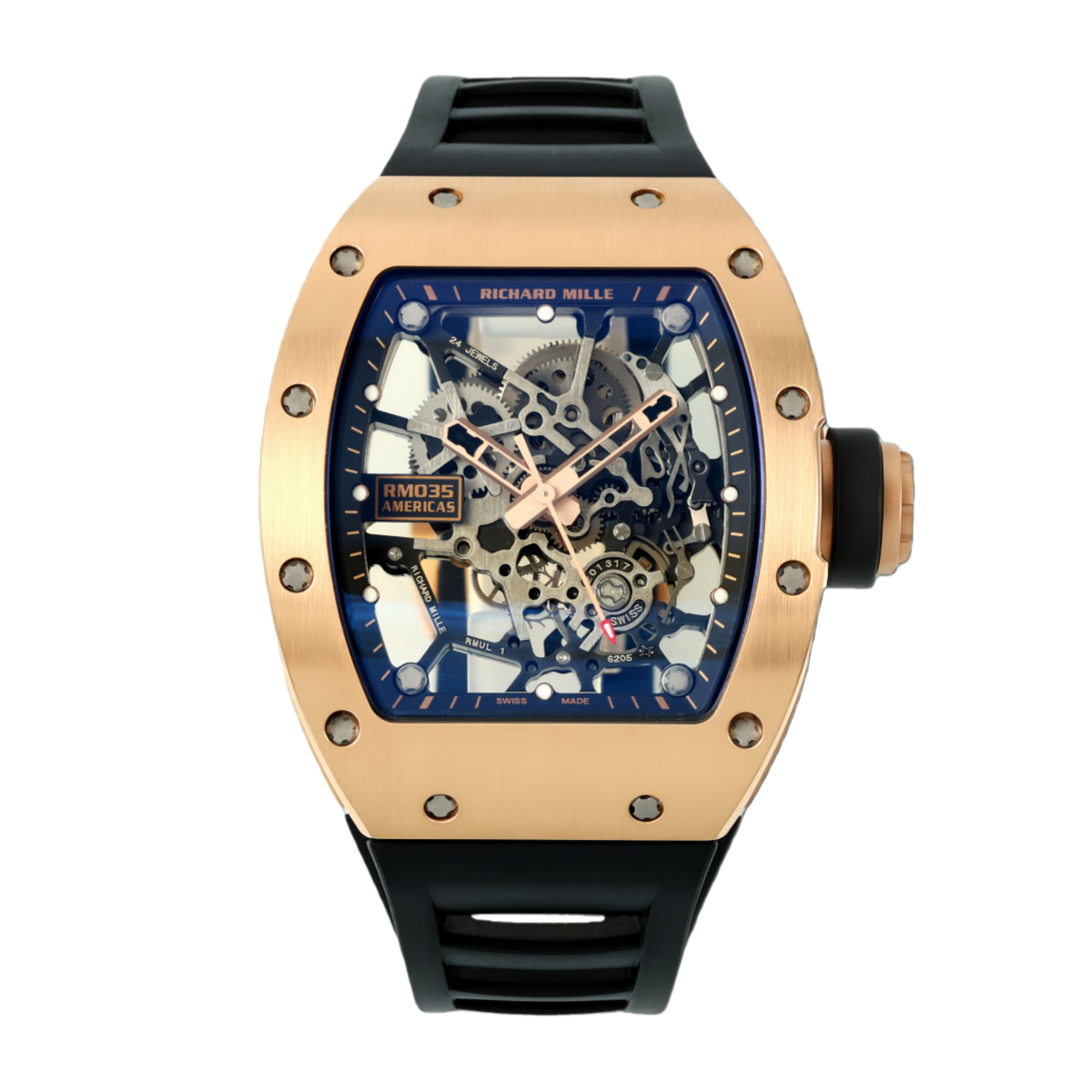 【7A Quality】Replica Richard Mille RM035 Americas Edition Super Clone Watch