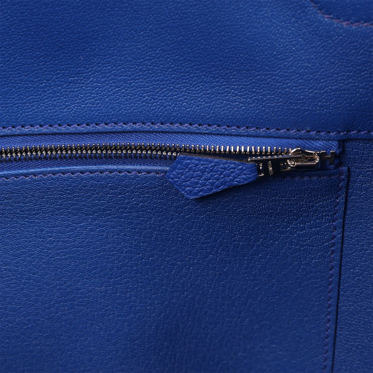 Hermes Birkin 40 Bleu Royal Togo Palladium Hardware