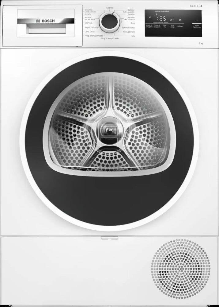 Bosch Serie 4 WTH85218II Asciugatrice Pompa di calore 8 kg