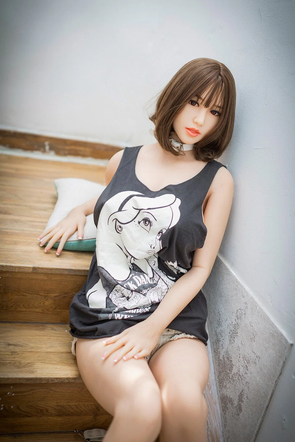 Amy 5ft18 / 158cm #053 Head TPE Love Cute Girl Asian Full Size Sex Doll