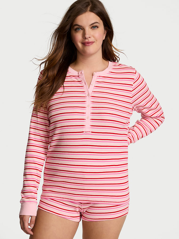 Victoria's Secret Thermal Short Pajama Set