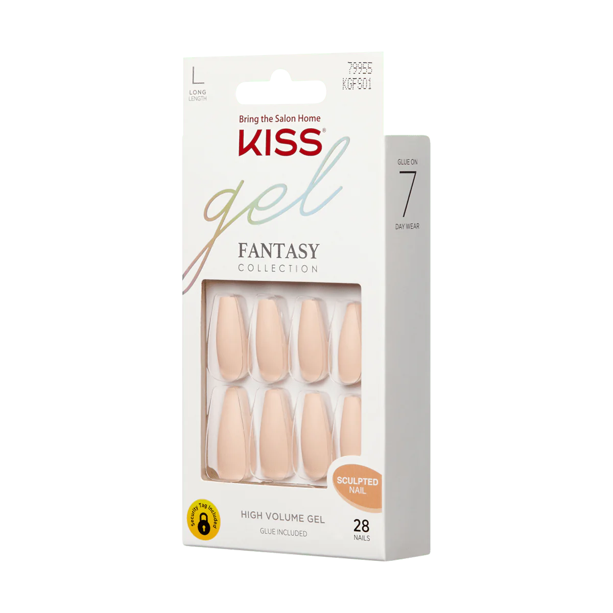 KISS Gel Fantasy Press On Glue Nails - 4 the Cause