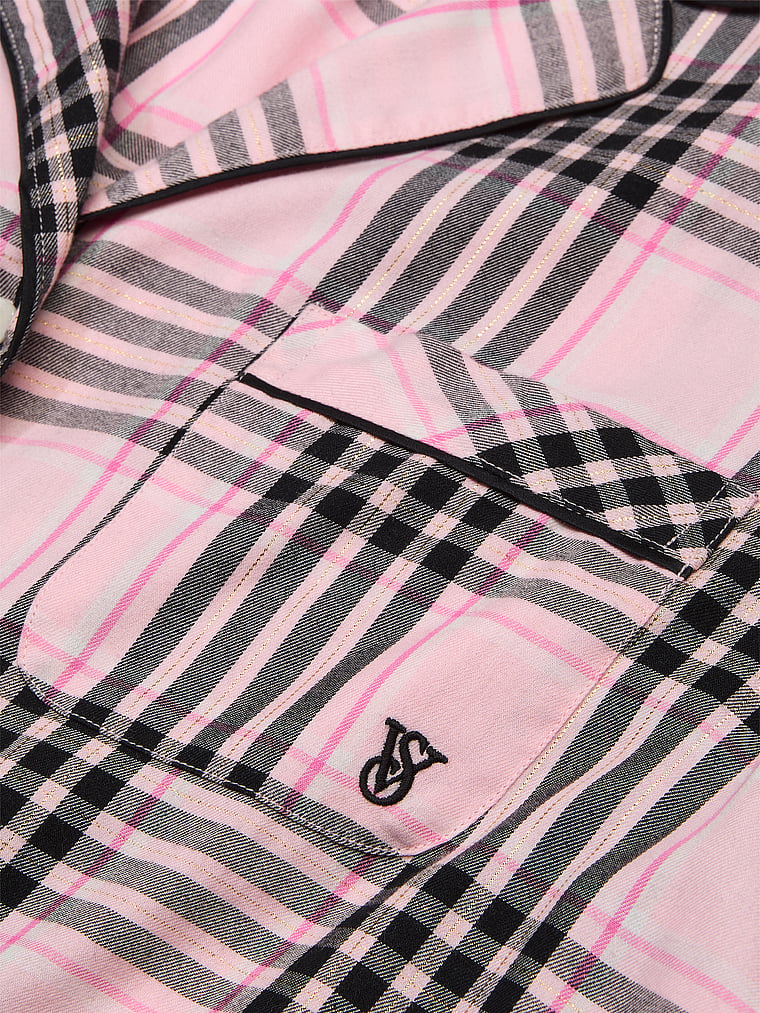 Victoria's Secret Flannel Long Pajama Set