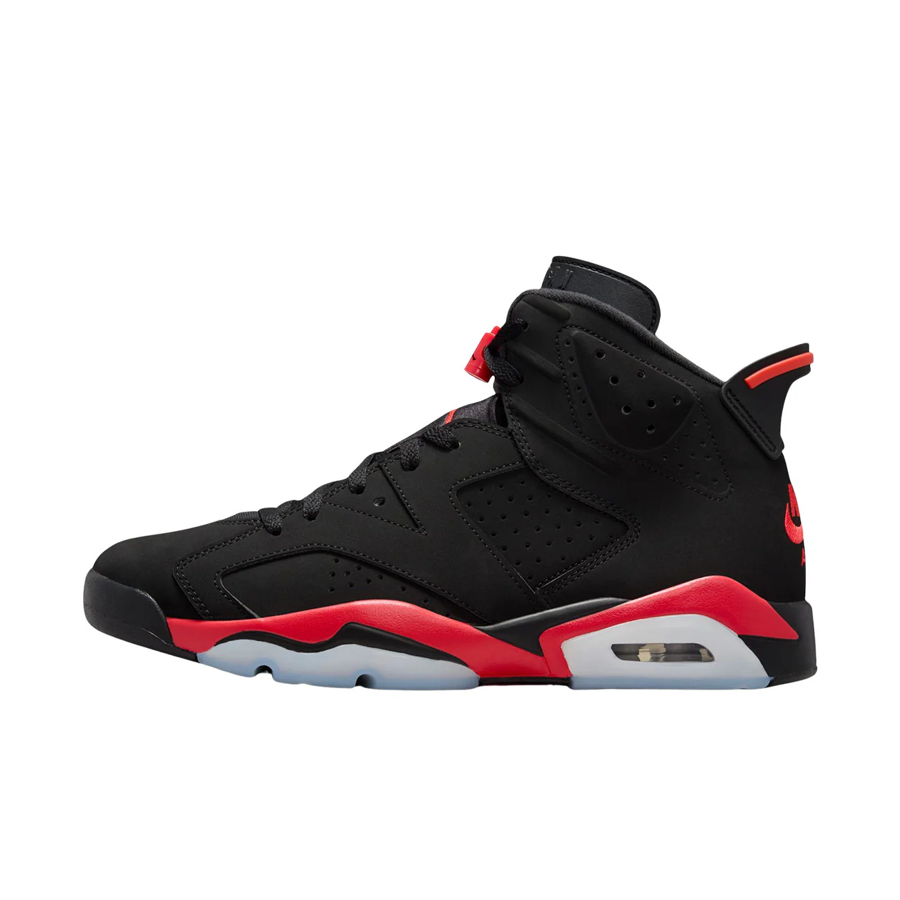 Air Jordan 6 Retro "Infrared Salesman" (Black/lt Crimson)