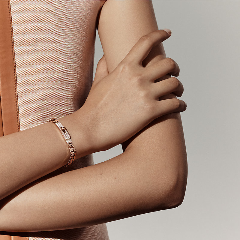 Kelly Gourmette bracelet, very small model