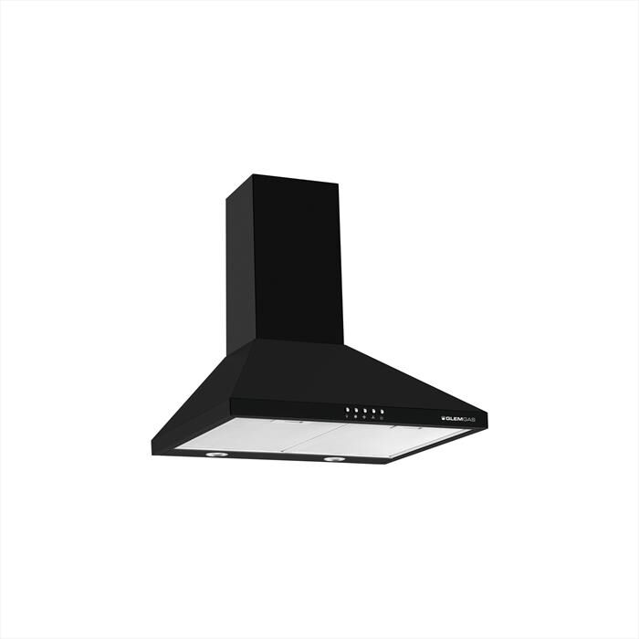 GLEM GAS - Cappa decorativa a parete GHP645BK-NERO