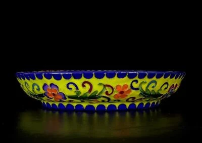 Signed Old Chinese Song Ru Yao Ru Kiln Brush Washer w/dragon N925