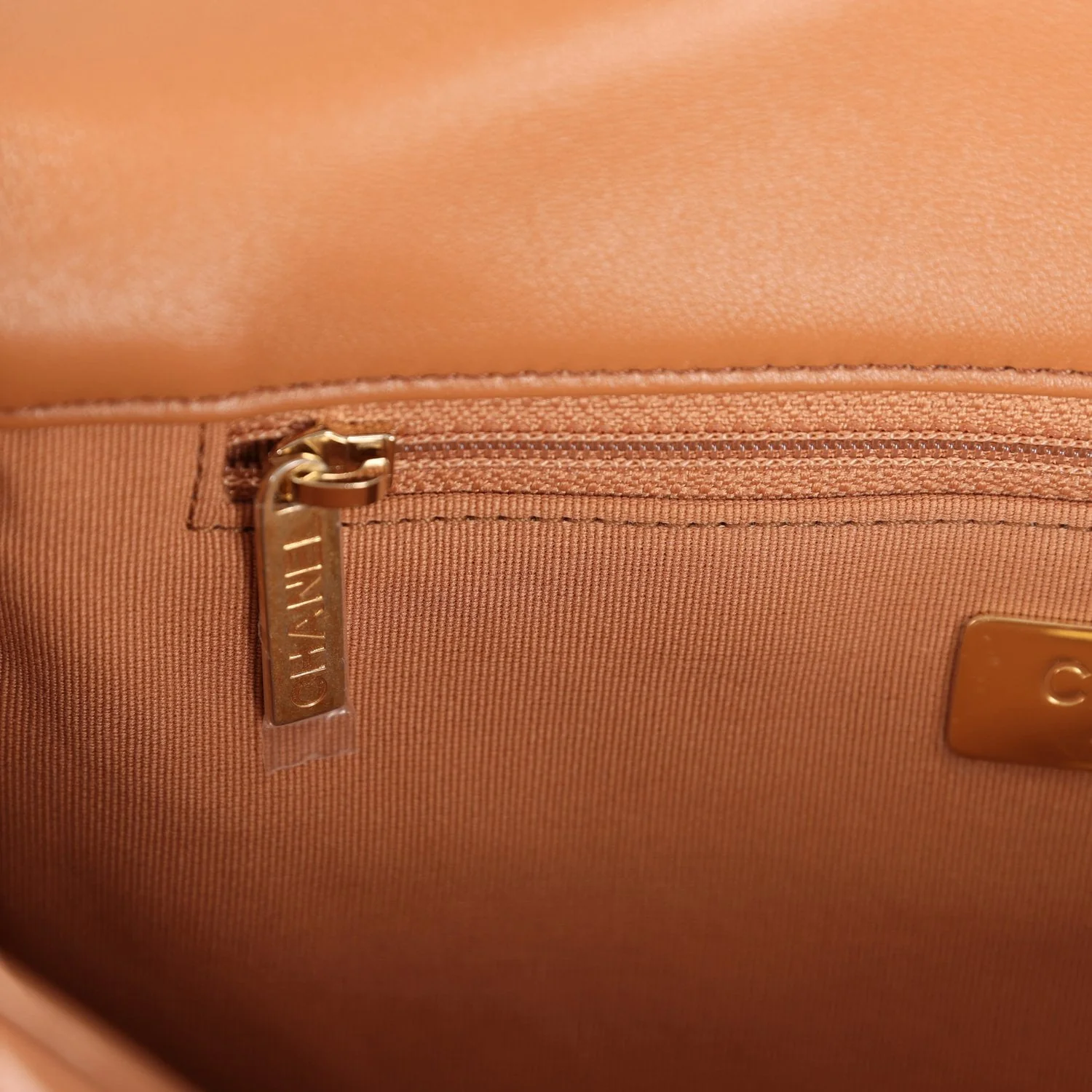 Chanel Medium 19 Flap Brown Lambskin Mixed Metal Hardware