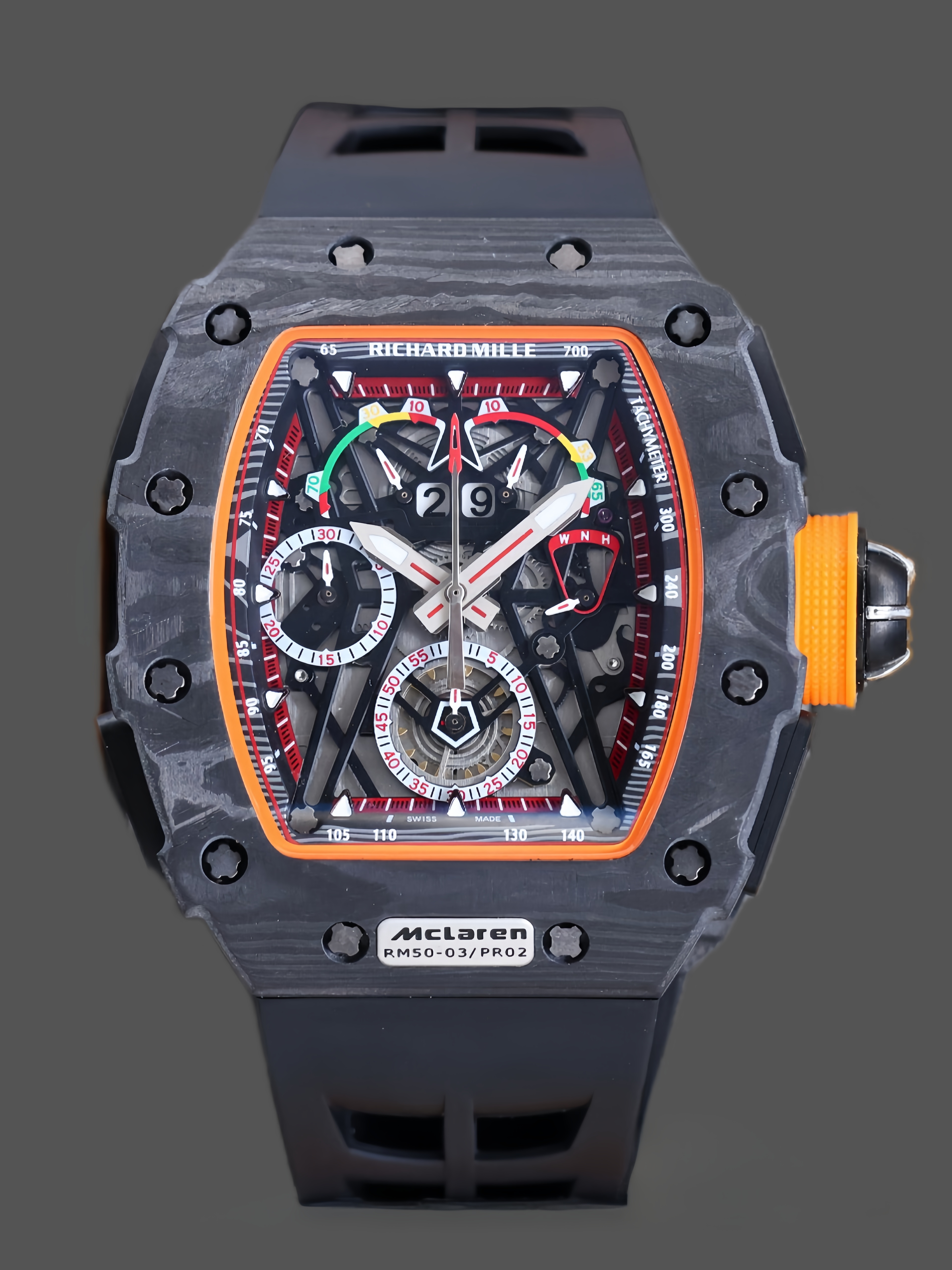 【7A Quality】Richard Mille RM 50-03 McLaren F1 Tourbillon Split-Seconds Chronograph