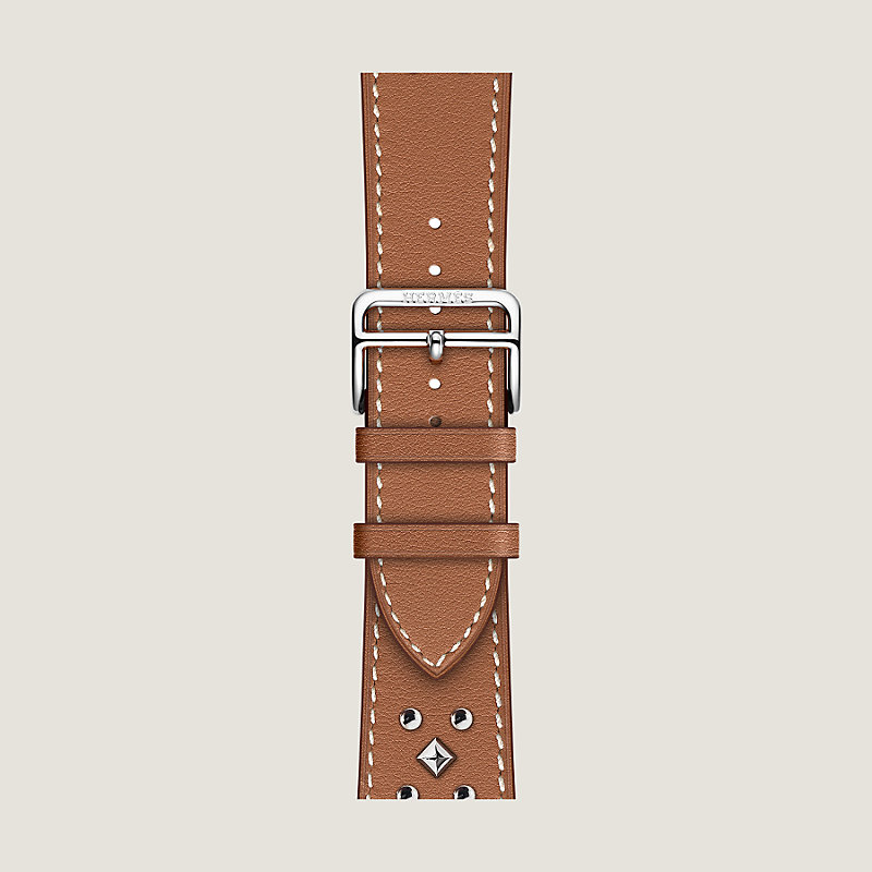 Band Apple Watch Hermès Single Tour 42 mm Clou Medor Rock