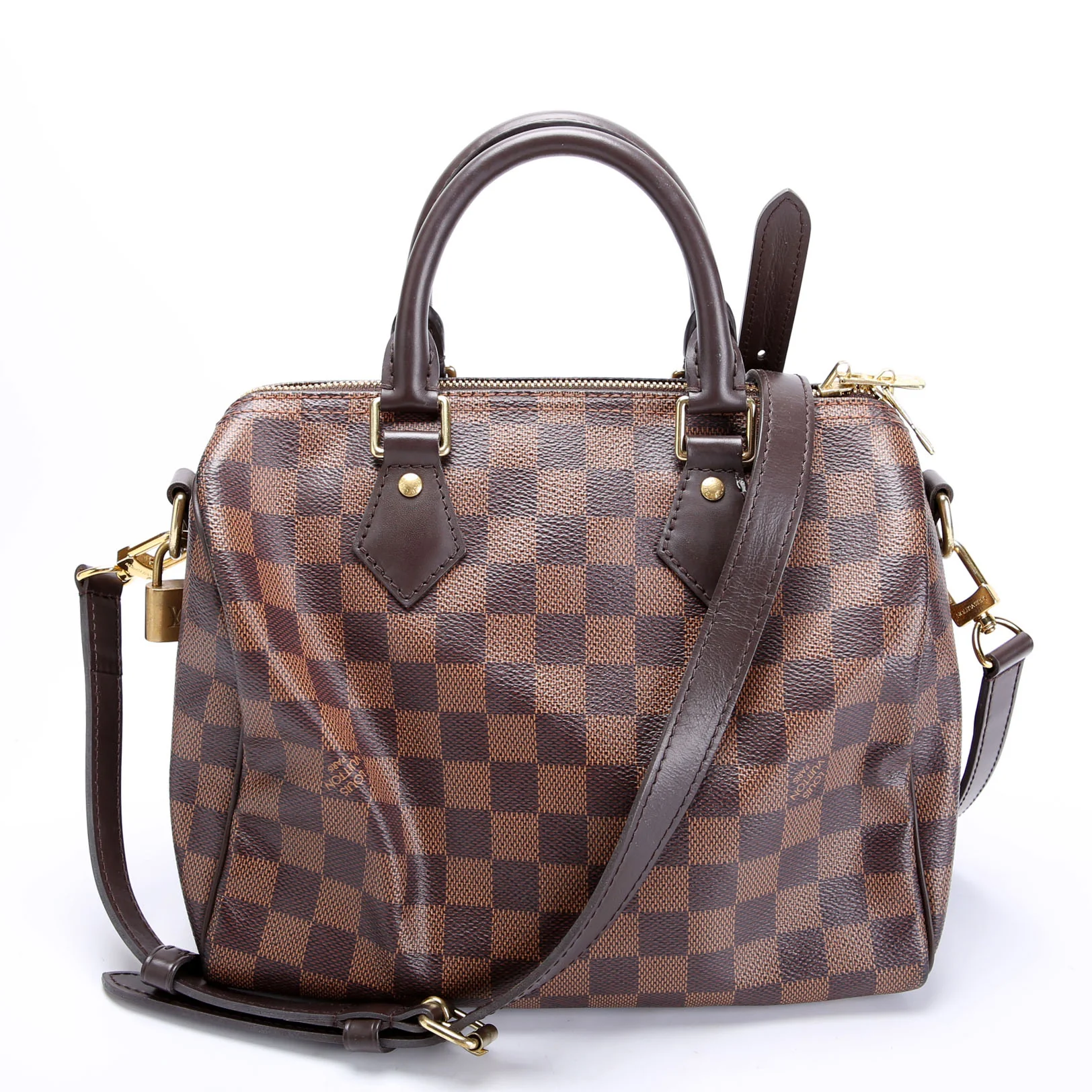 Speedy 25 Bandouliere Damier Ebene