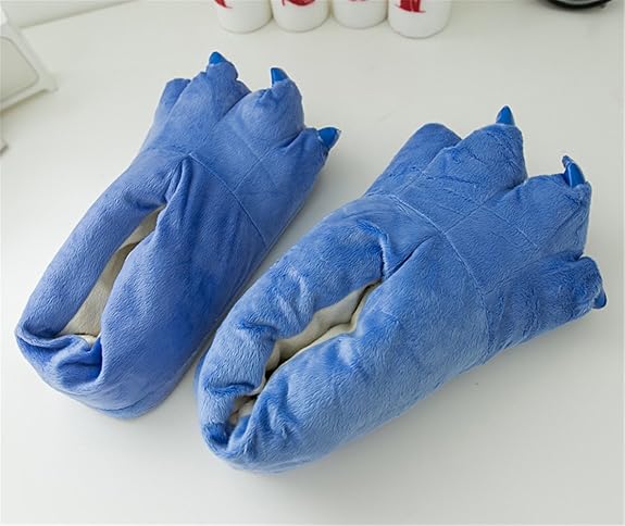 Unisex Soft Paw Claw Home Slippers Animal Costume Shoes
