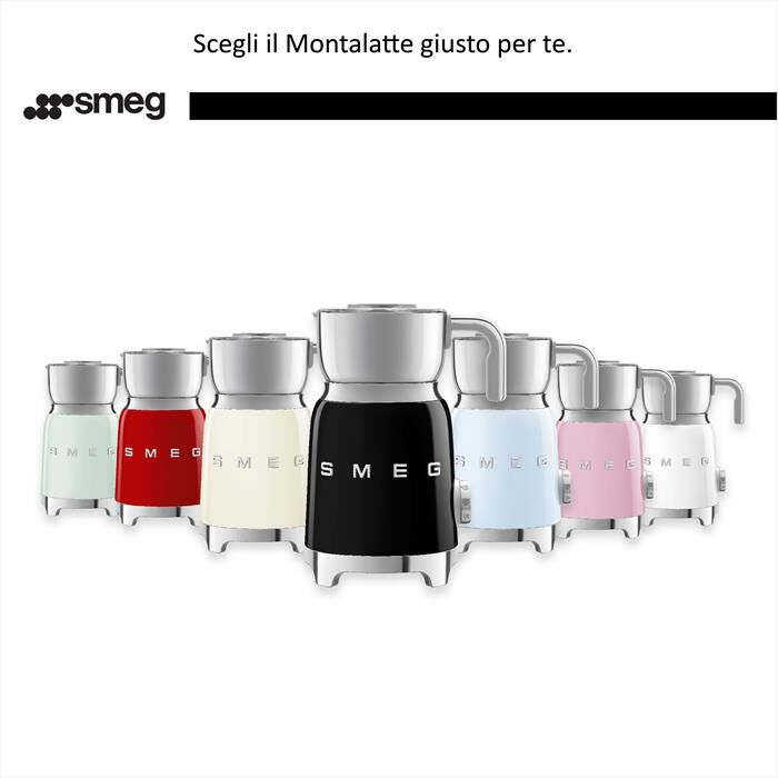 SMEG - Montalatte a induzione MFF11RDEU-Rosso