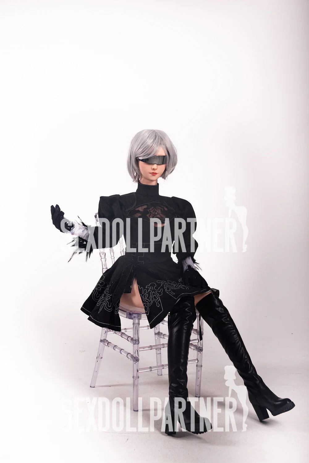 RIDMII Momo Plus 5ft34/ 163cm Unique Design App-Controlled Silicone Head TPE Body Cosplay Hentai 2b Sex Doll