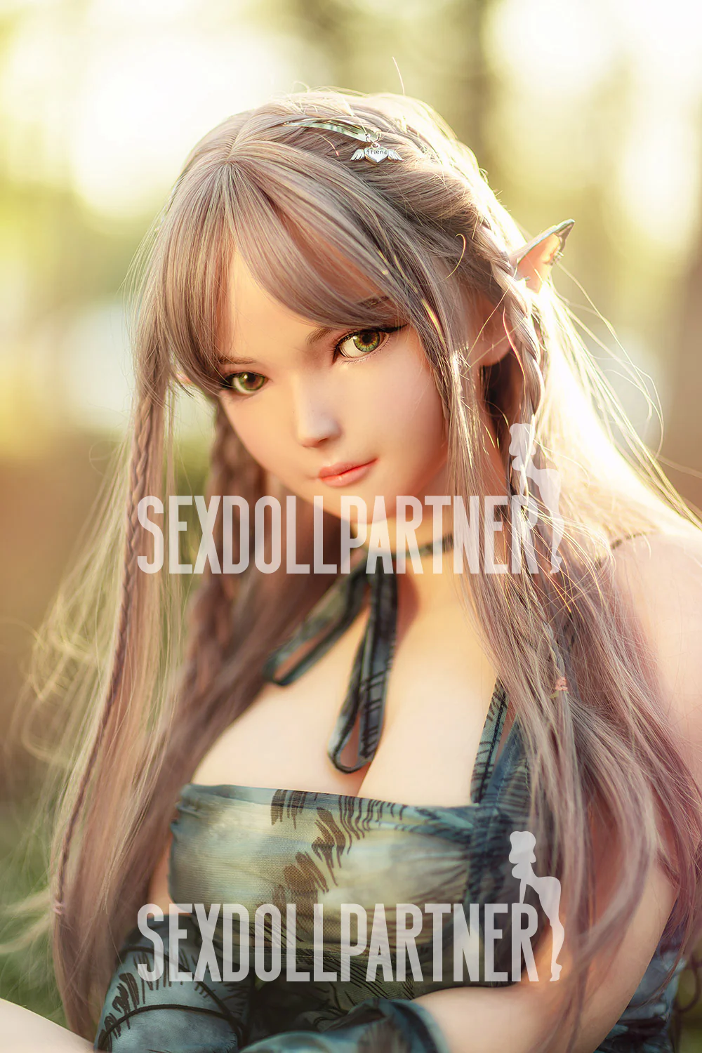US Stock - RIDMII Aggie Unique Design 5ft34/ 163cm Silicone Head ELF Hentai Sex Doll