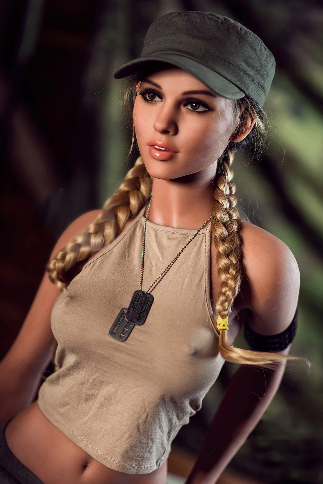 US Stock - Madeline 5ft45 / 166cm 108 Head TPE Army Fit Girl Sex Doll