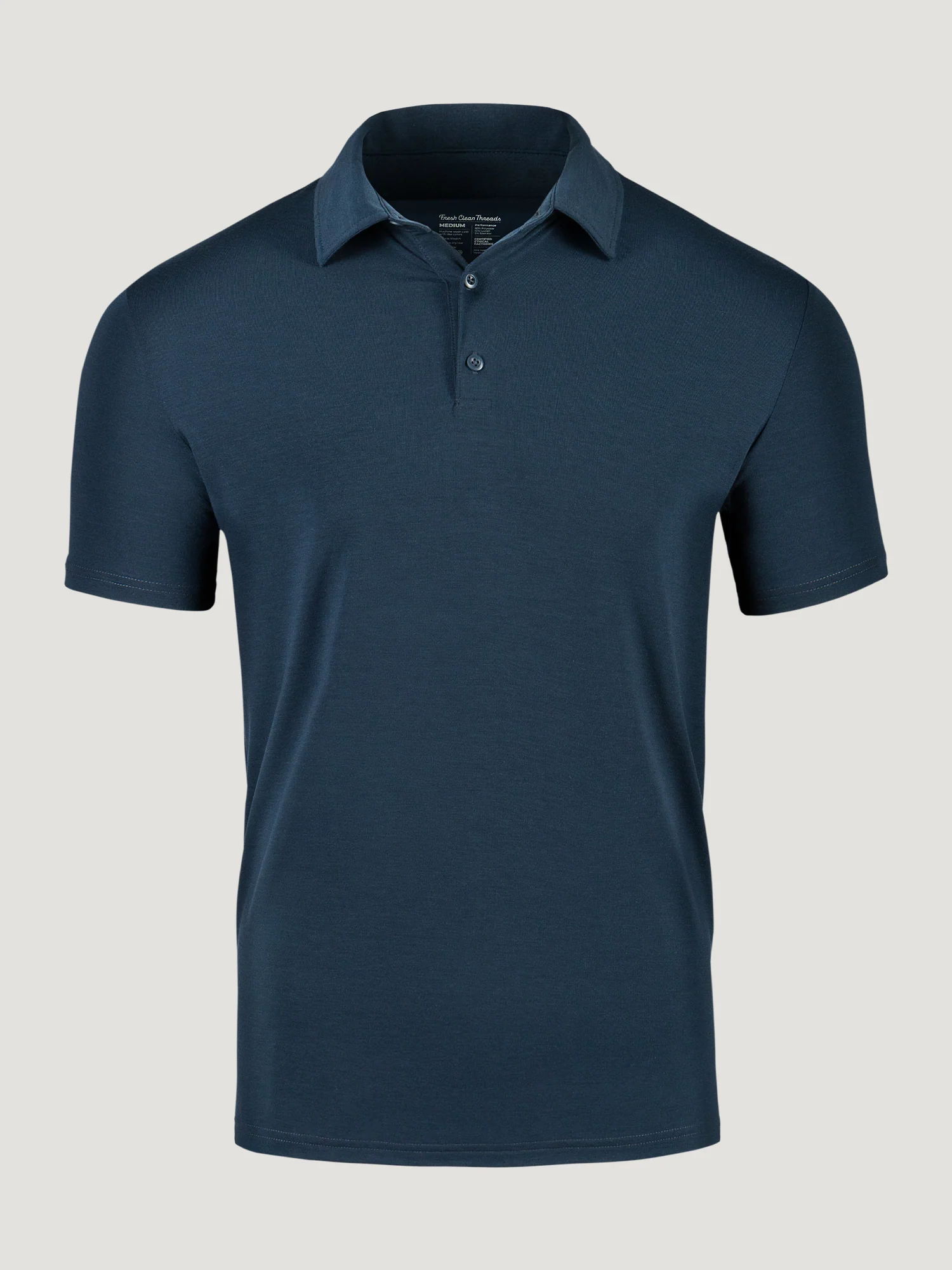 Navy Performance Cool Polo