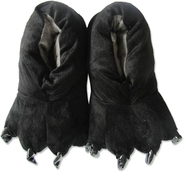 Unisex Soft Paw Claw Home Slippers Animal Costume Shoes