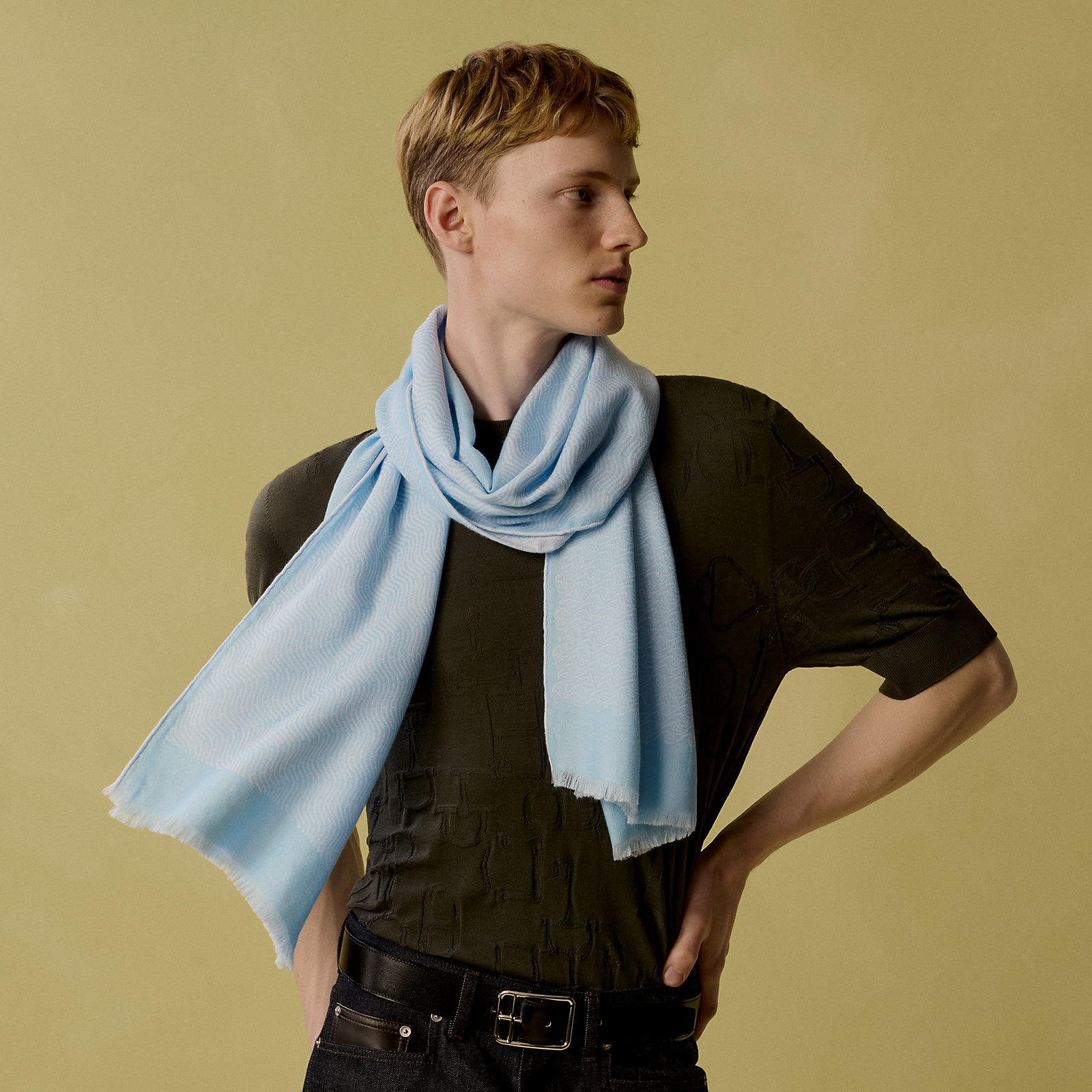 Soie en Vague scarf