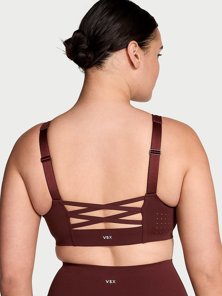 VSX Featherweight Max? Front-Close Sports Bra Strappy Back