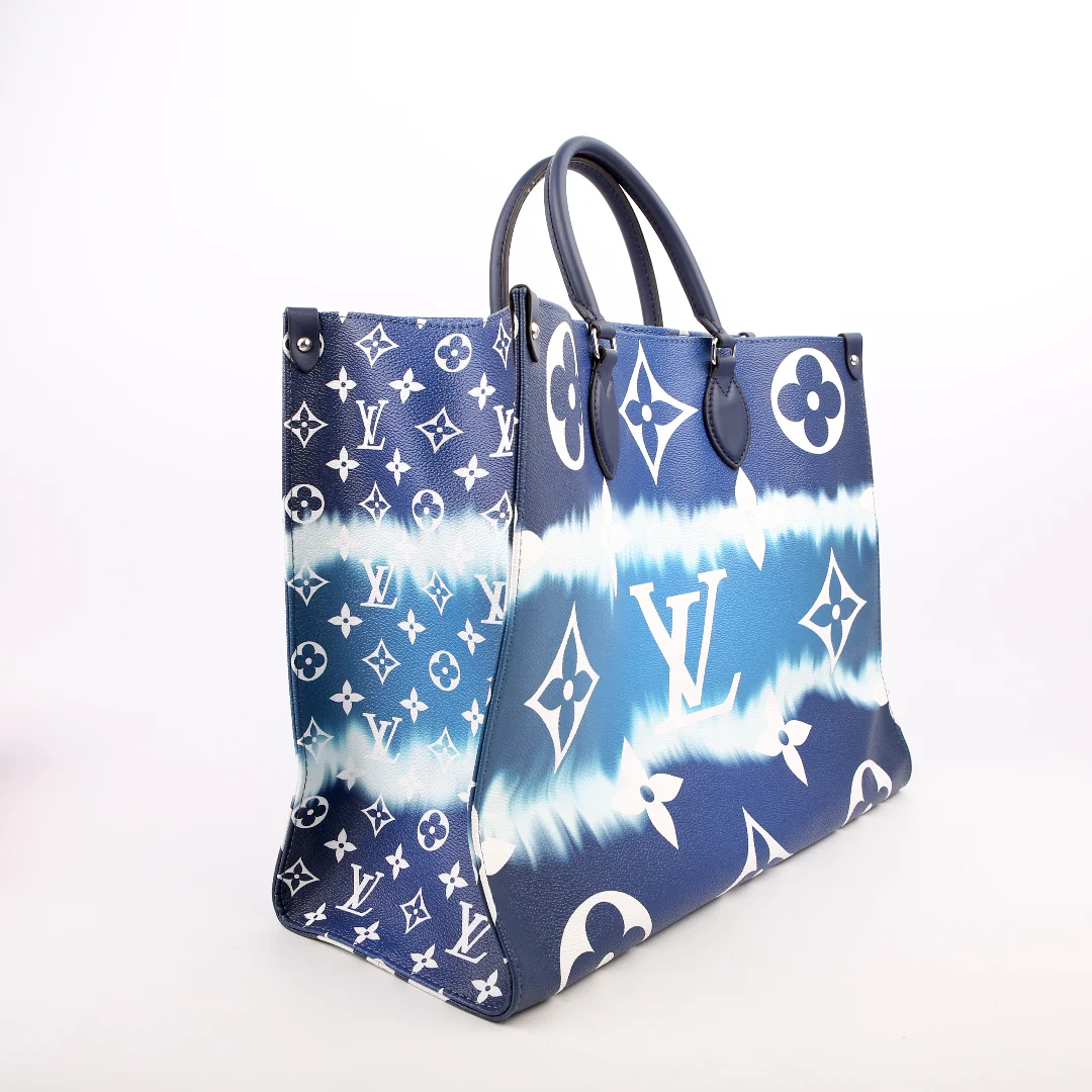 LOUIS VUITTON ONTHEGO GM Escale Blue