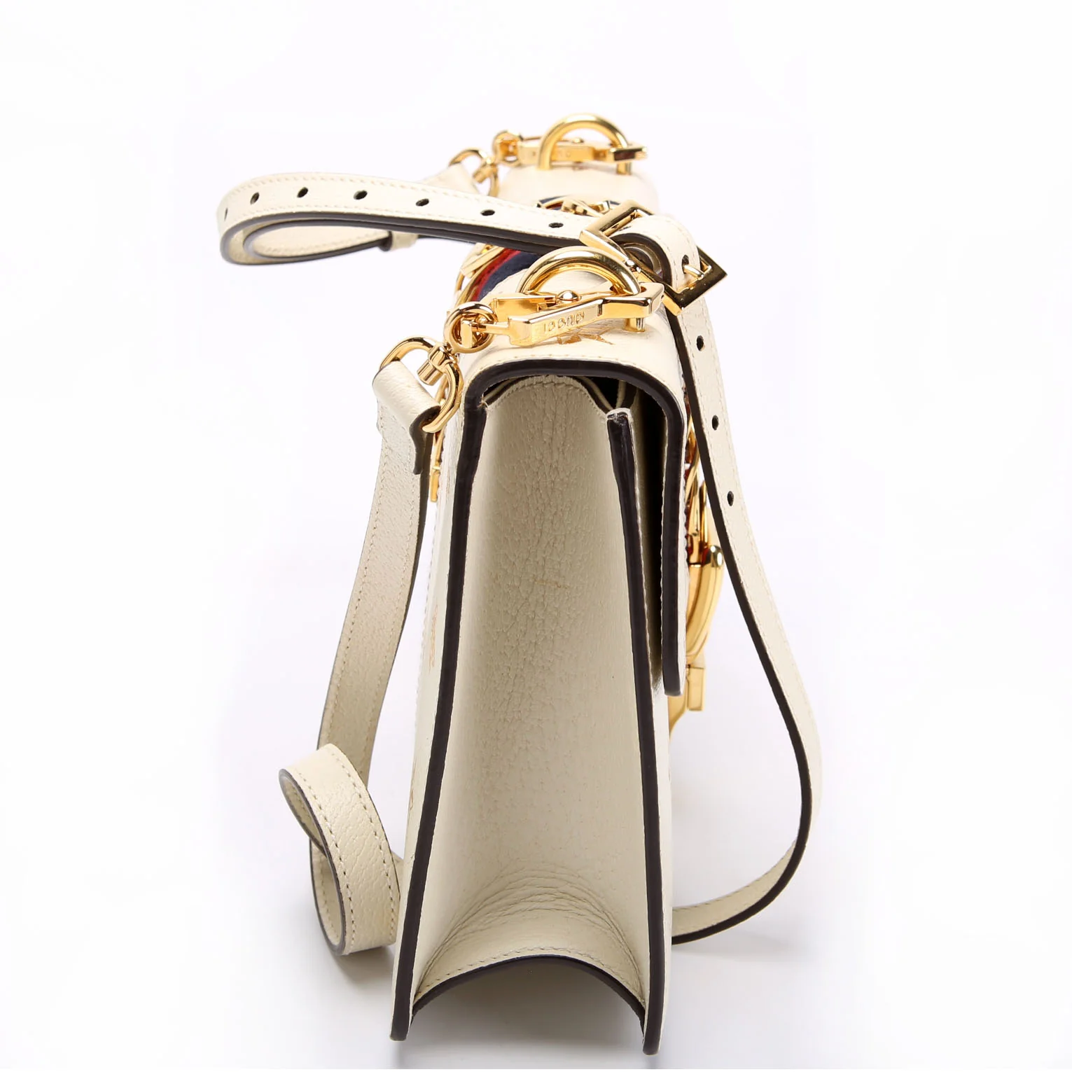 524405 Sylvie Shoulder Small Ivory